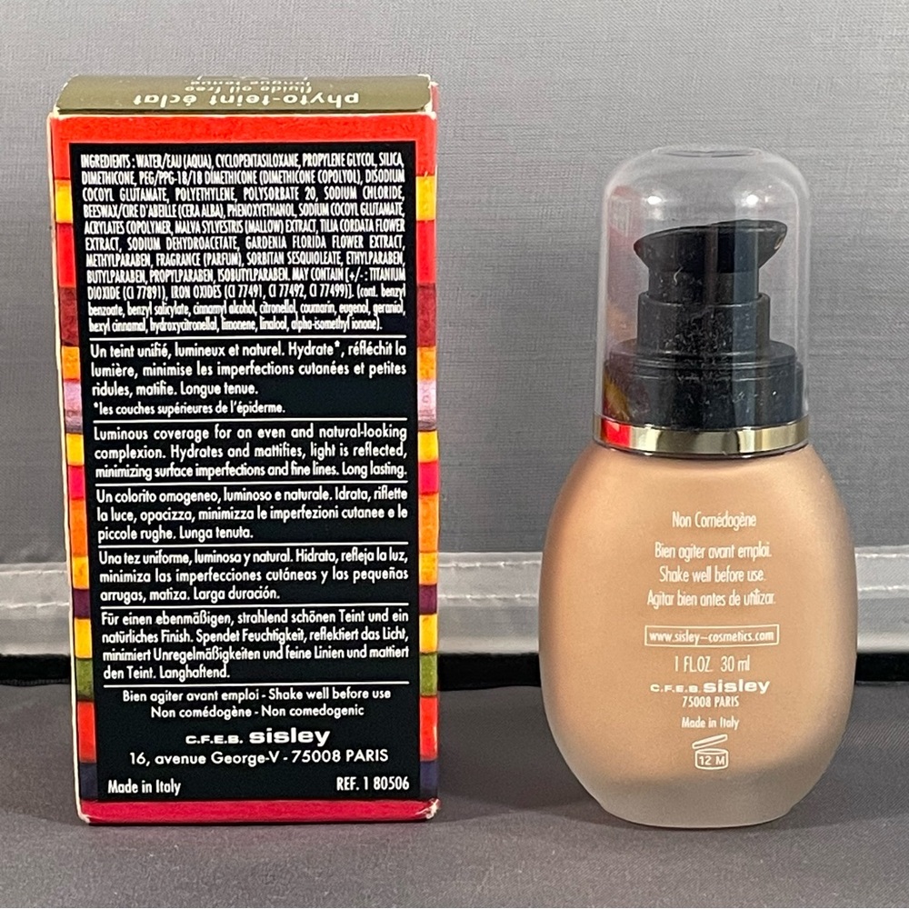 Sisley-Paris Fluid Foundation Phyto Teint Éclat - Picture 2 of 7